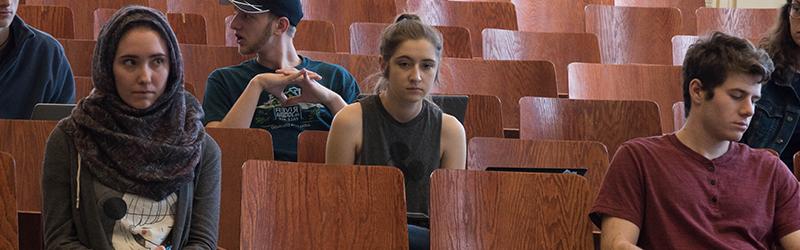 students in a classroom